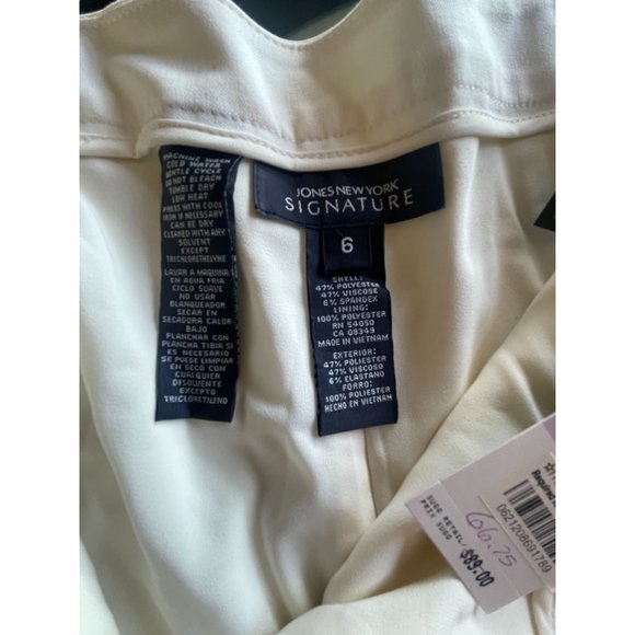 NWT Macy's Charter Club 100% Cashmere Sweater Ivory Size M - Picture 7 of 8